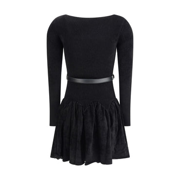 Self-Portrait Chenille knit Dress