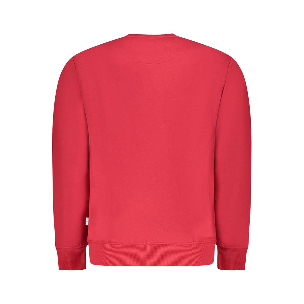 Pepe Jeans Red Cotton Sweater