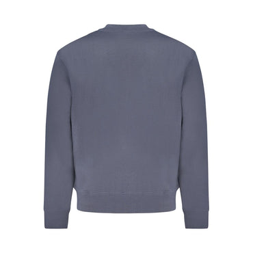 Hugo Boss Blue Cotton Sweater