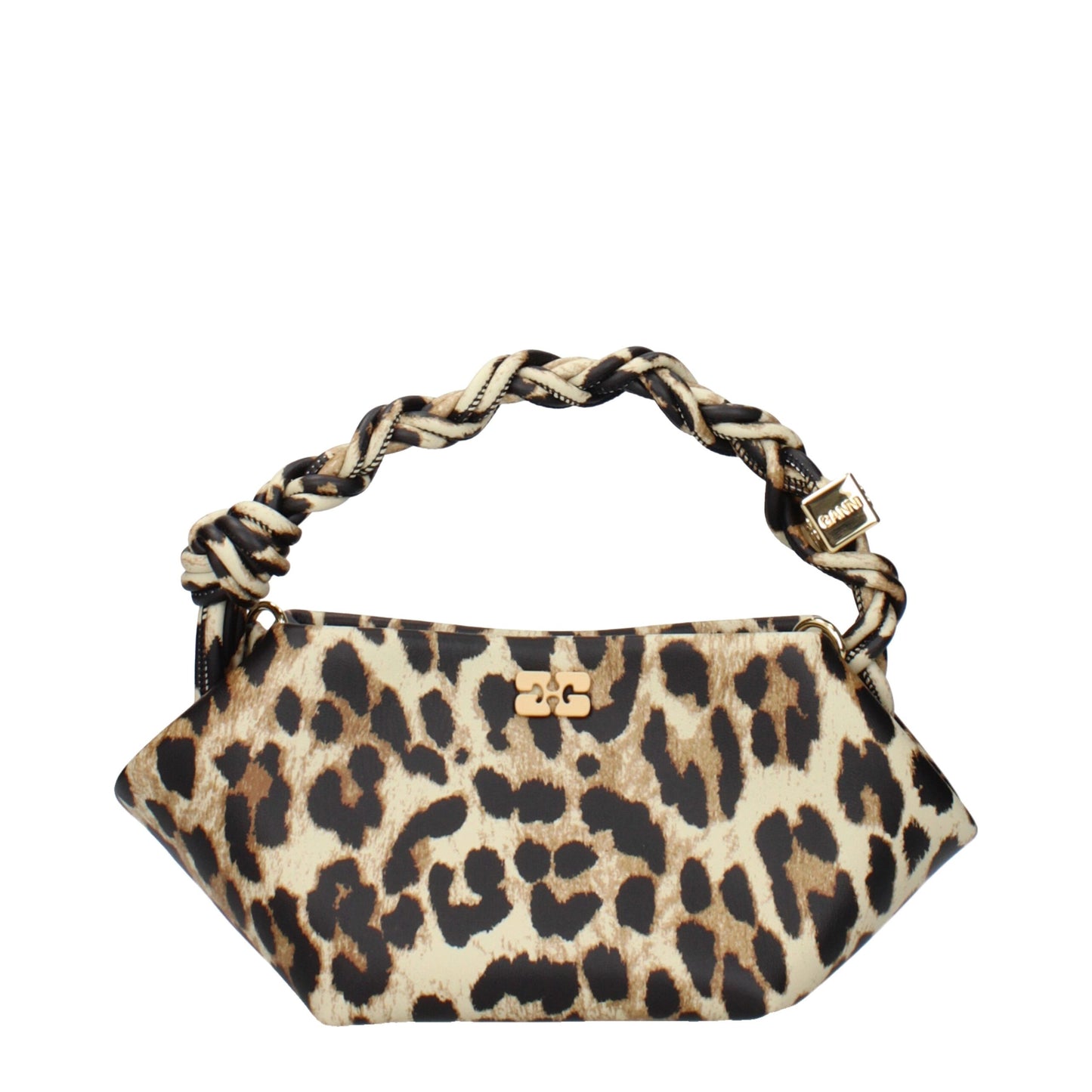 Ganni Brown Leather Handbags