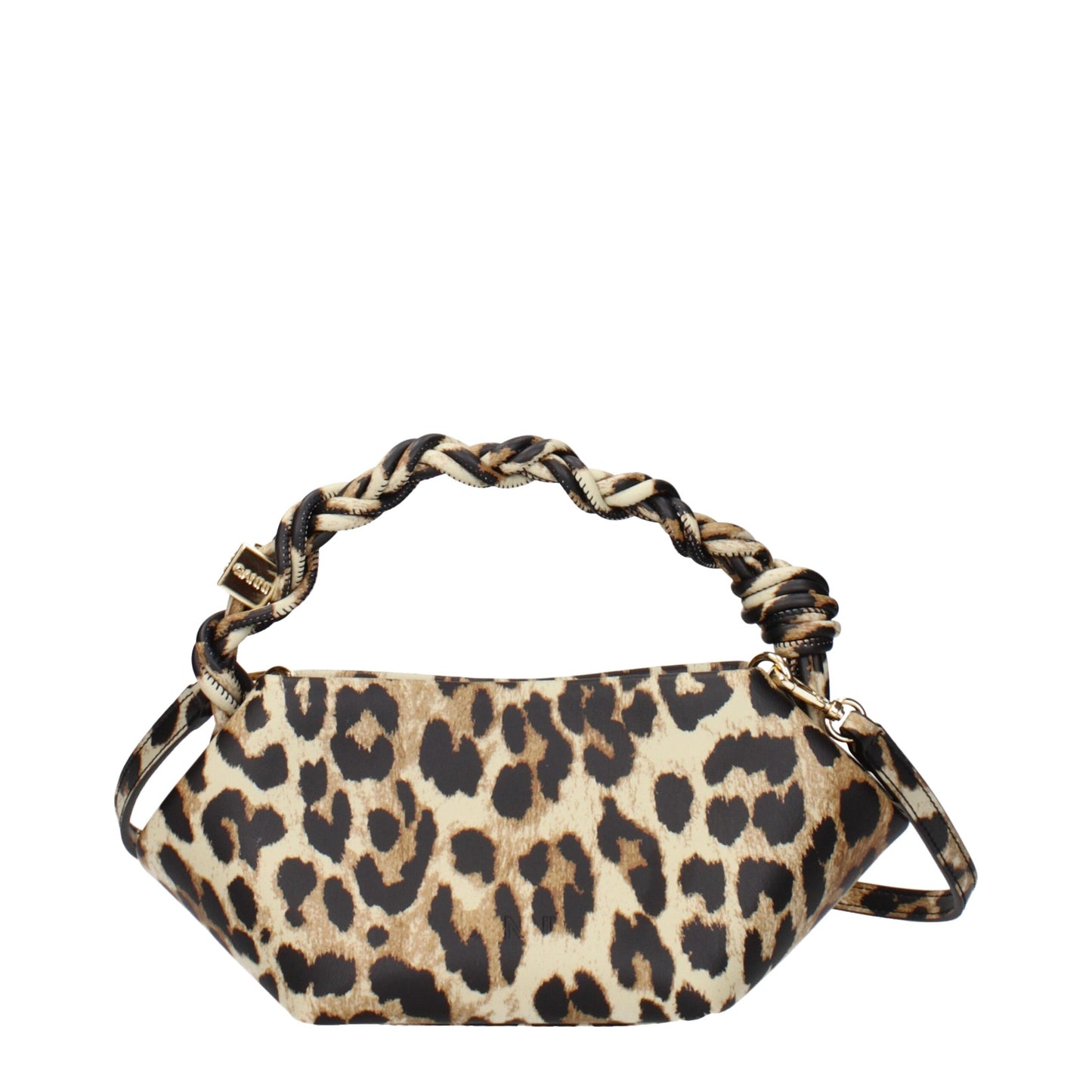 Ganni Brown Leather Handbags