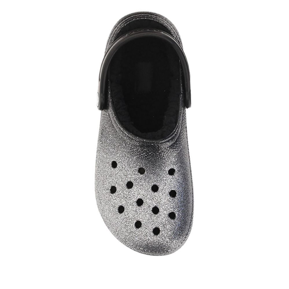 Crocs Classic Glitter Lined Sandals