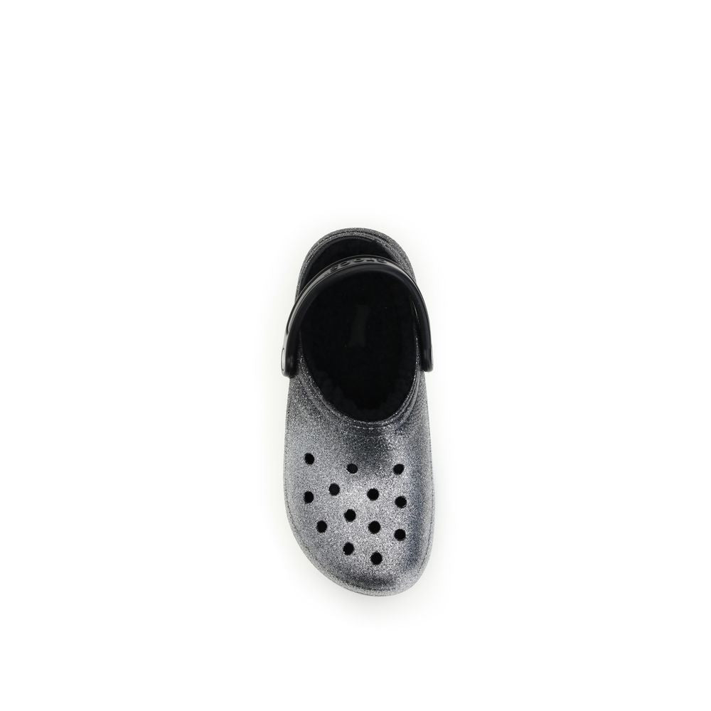 Crocs Classic Glitter Lined Sandals