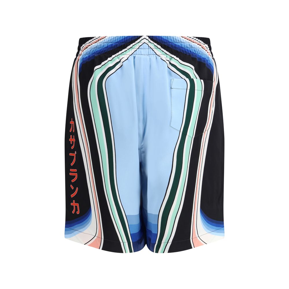 Casablanca Graphic Mountain Shorts