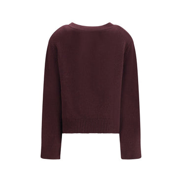 Lisa Yang Purple Cashmere Cardigan