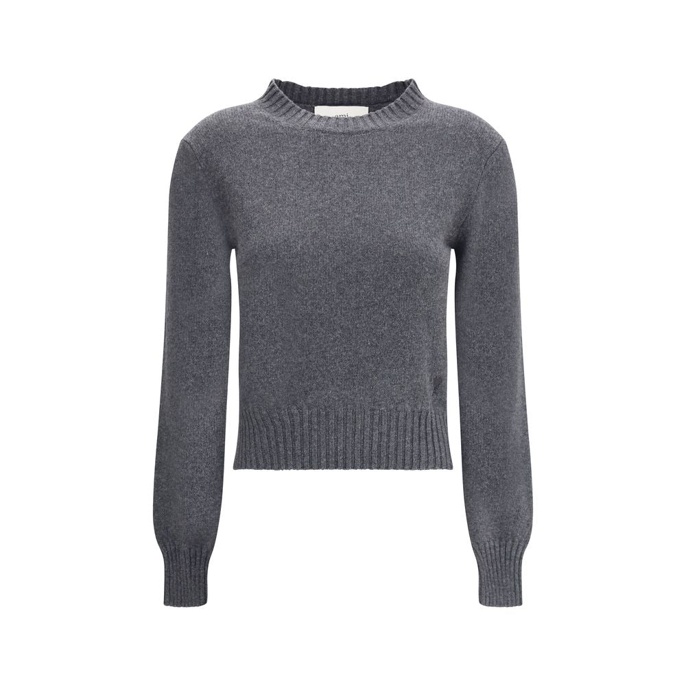 Ami Paris PULL COL ROND AMI DE COEUR