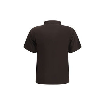 Margiela Semi-sheer polo Shirt