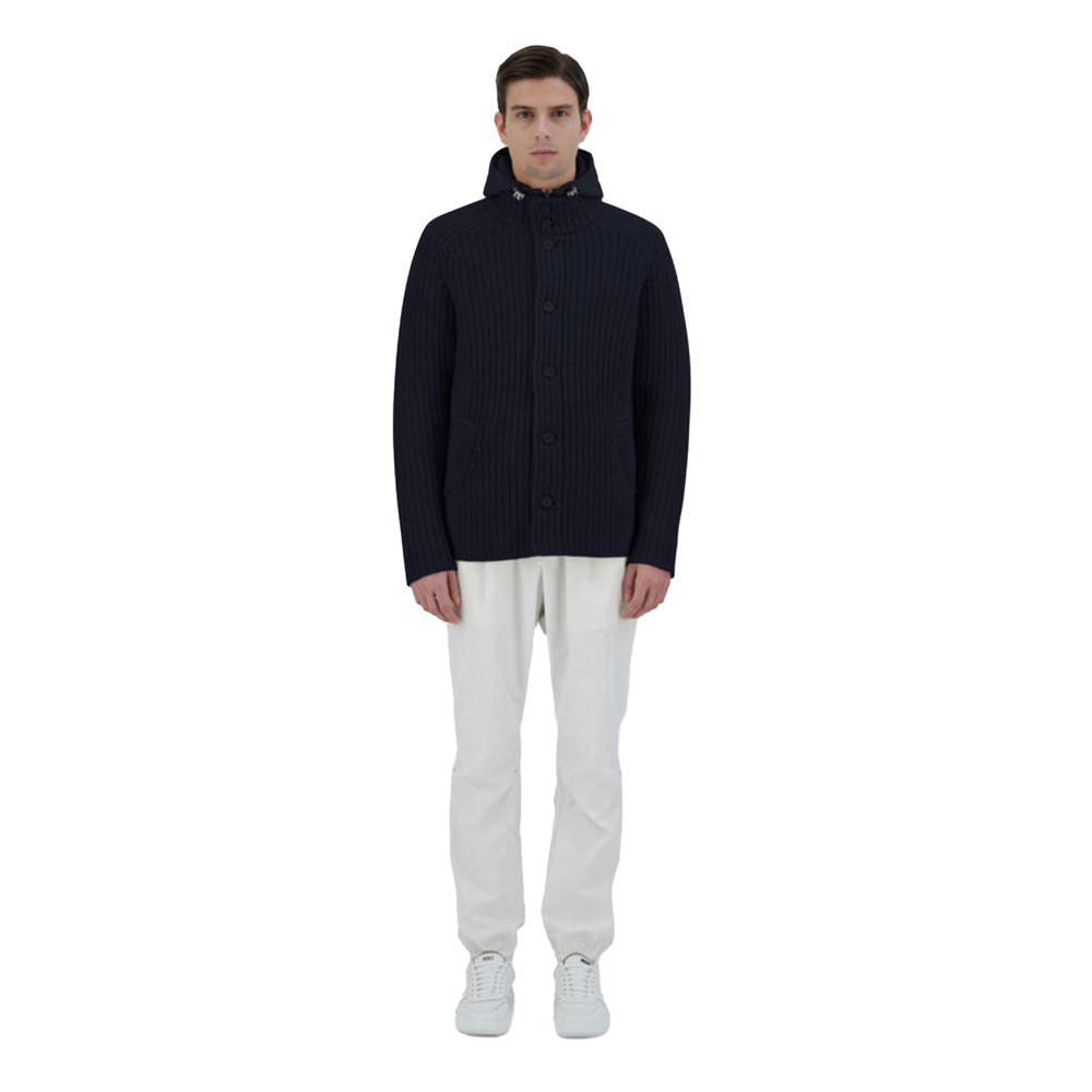 Herno Blue Wool Jacket