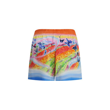 Casablanca Teacher Butterfly Landscape Shorts