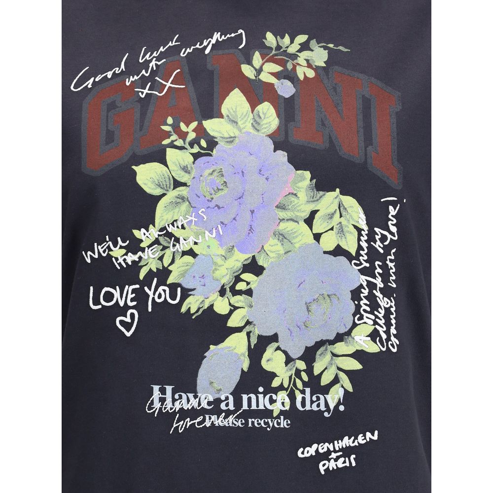 Ganni Rose T-Shirt