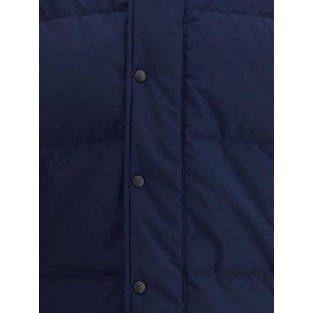 Canada Goose Bayview's Parka with zipper and button closure