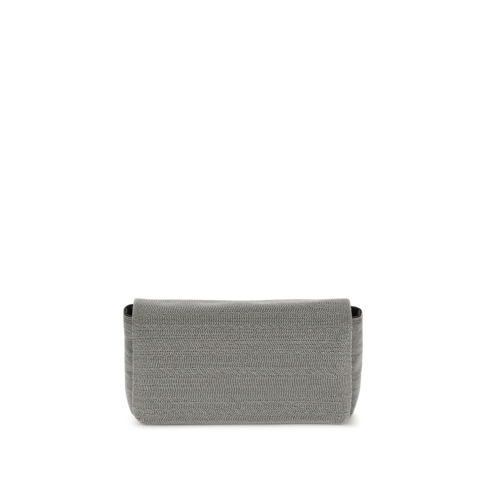 Brunello Cucinelli Precious Flap Shoulder Bag