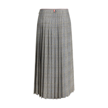 Thom Browne Silk Tweed Skirt