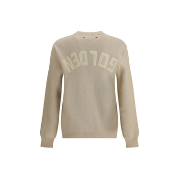 Golden Goose Beige ribbed-knit sweater
