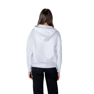 Armani Exchange White Cotton Hoody