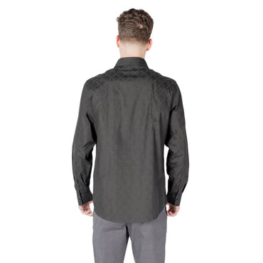 Armani Exchange Black Cotton Shirt