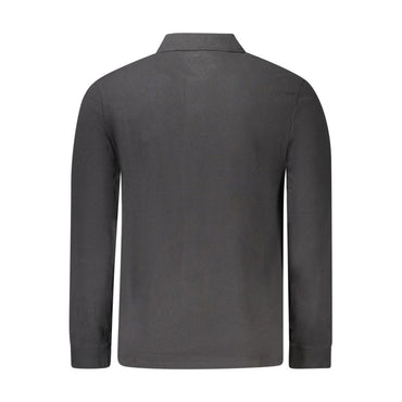 Timberland Black Cotton Polo Shirt