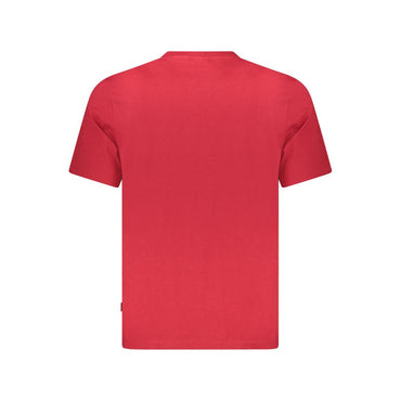 Pepe Jeans Red Cotton T-Shirt