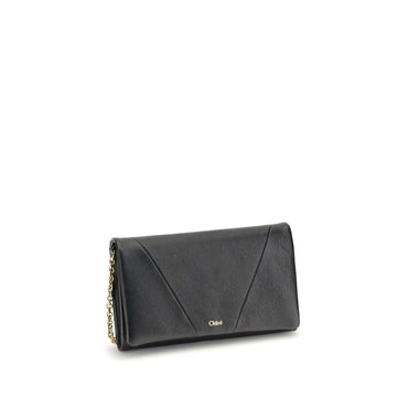 Chloé Spin Wallet with Flap and Chain