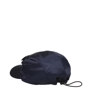 Fendi Blue Polyamide Caps (Baseball Hat)