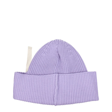 Jacquemus Purple Cotton Beanie