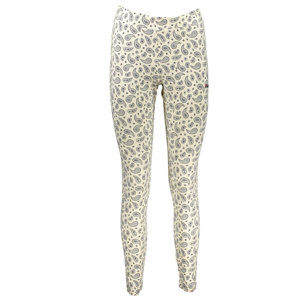 Fila White Cotton Pant