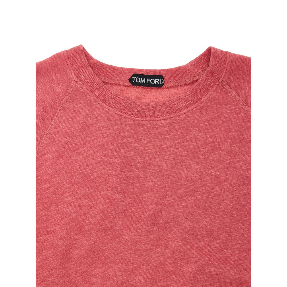 Tom Ford Red Cotton Hoody