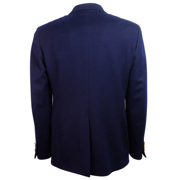 Made in Italy Blue Wool Blazer