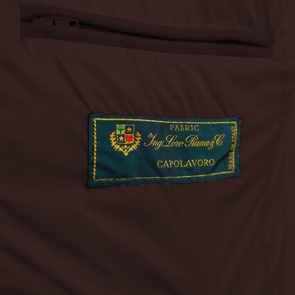 Made in Italy Brown Wool Men's Jacket