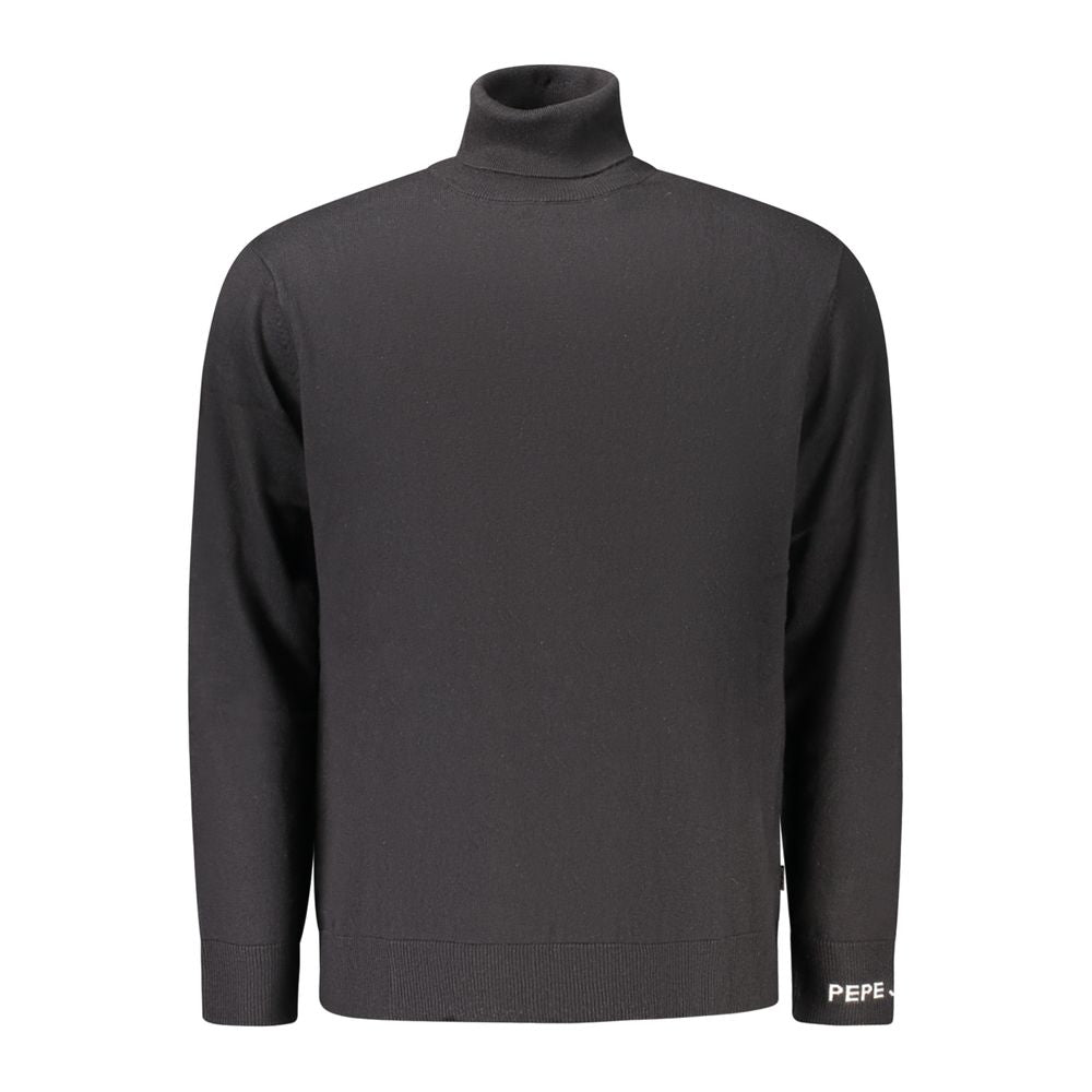 Pepe Jeans Black Cotton Sweater