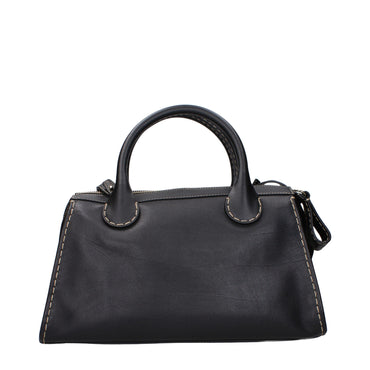 Chloé Black Leather Handbags