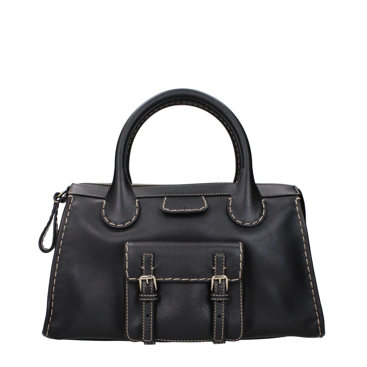 Chloé Black Leather Handbags