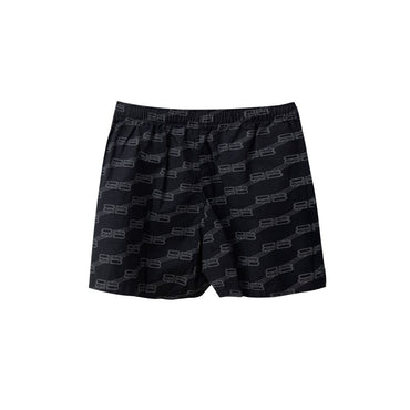 Balenciaga Black Cotton Bermuda