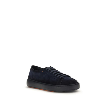 Santoni Suede Sneakers