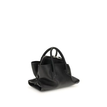 The Attico La Passeggiata mini leather Shoulder Bag
