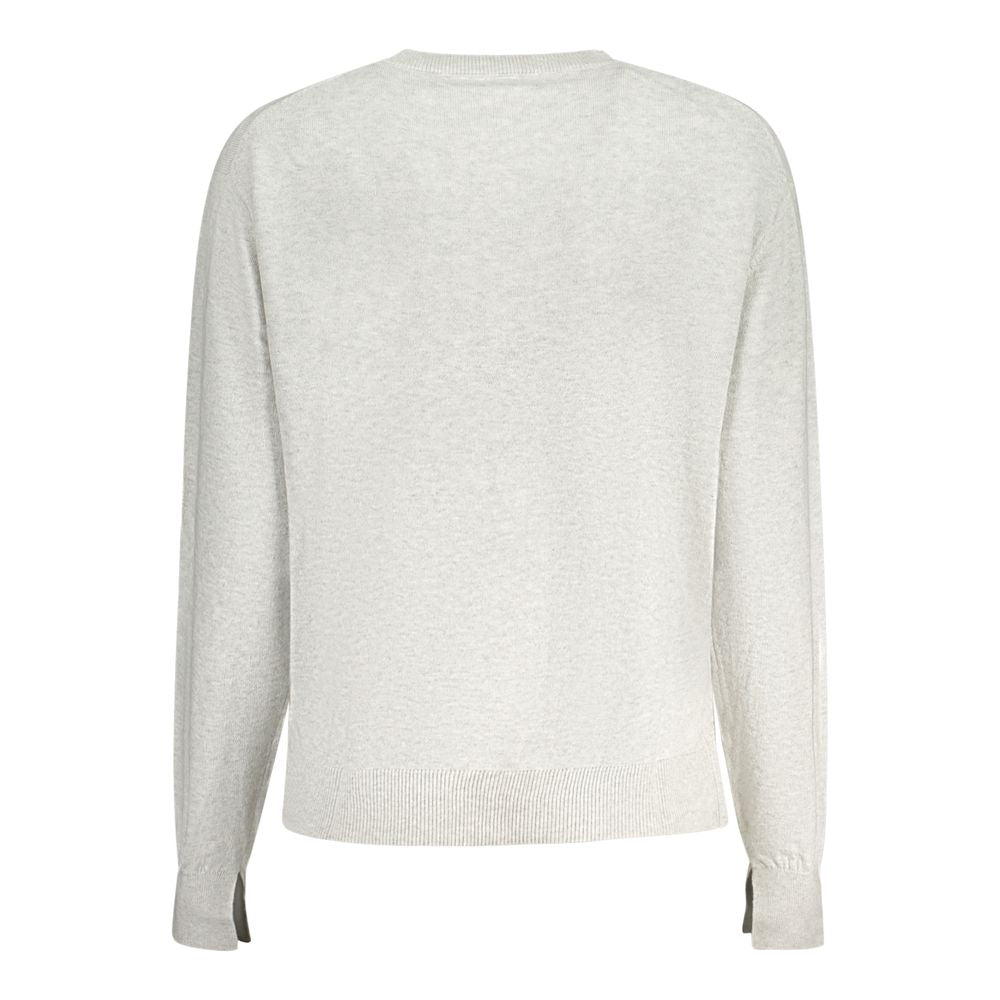 Pepe Jeans Gray Cotton Sweater