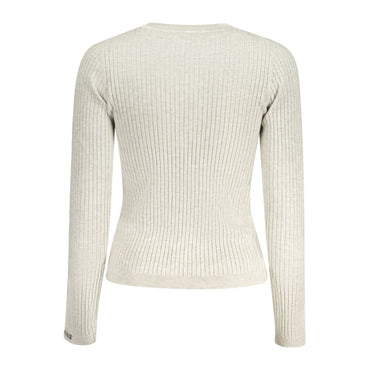 Pepe Jeans Gray Cotton Sweater