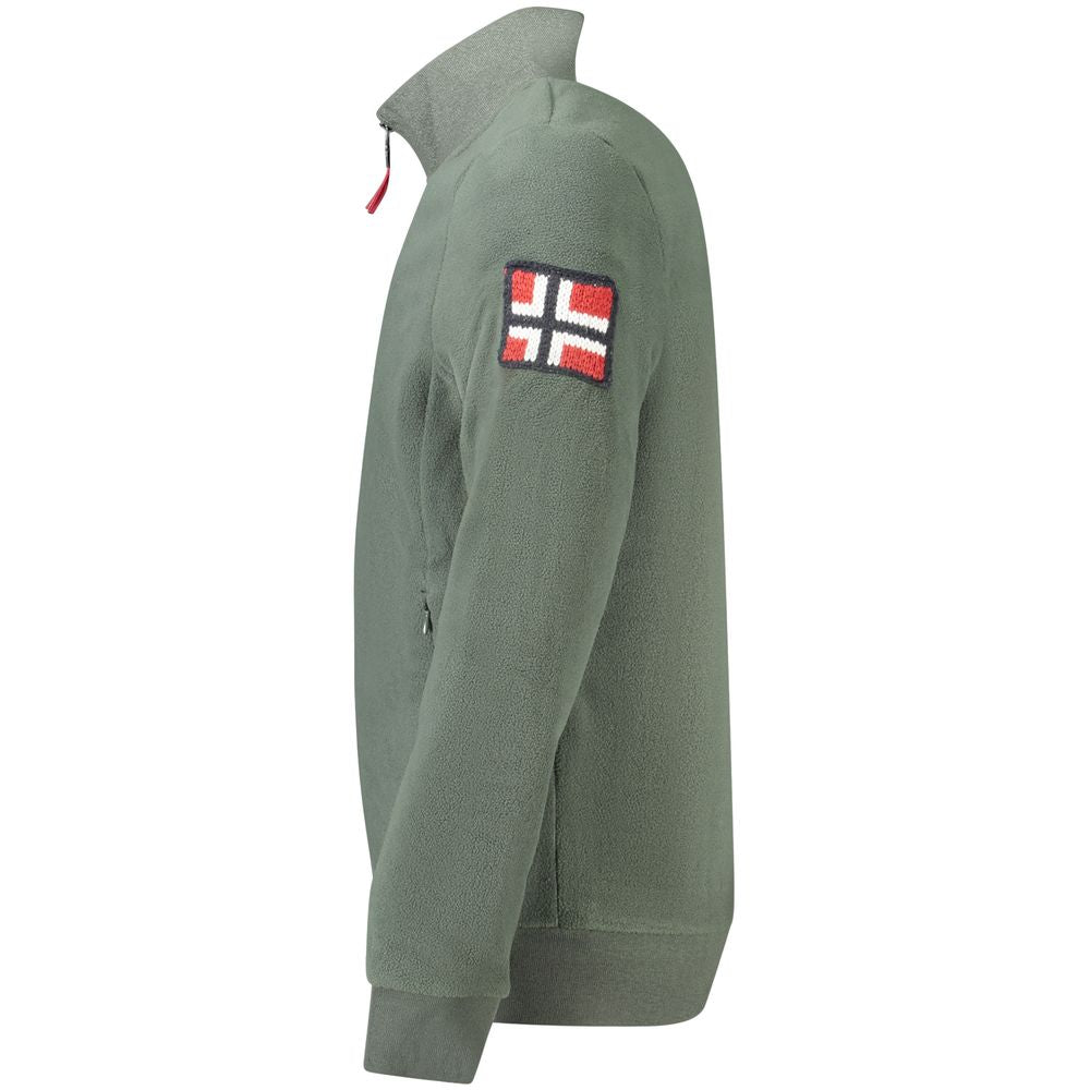 Norway 1963 Green Polyester Men Sweater