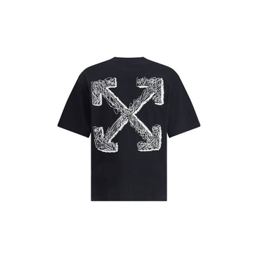 Off-White Scribble Arrow Skate Logo T-Shirt