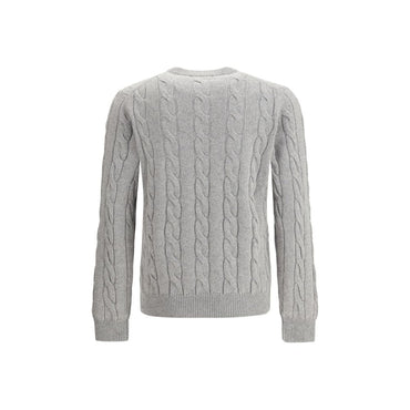 Aragona Cashmere Gray Cashmere Sweatshirt