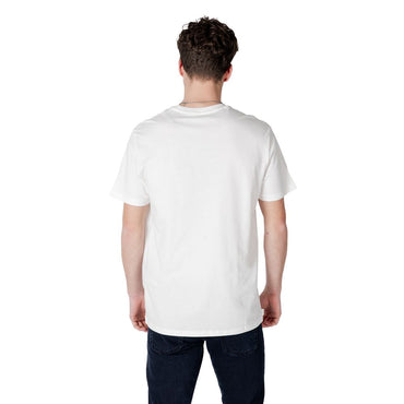 Armani Exchange White Cotton T-Shirt