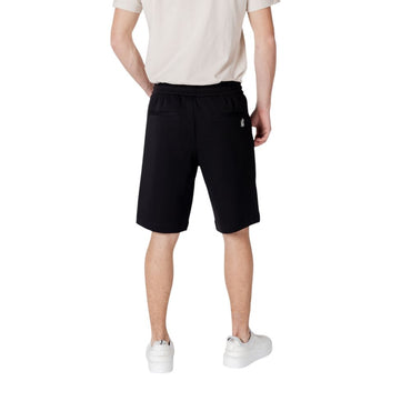Armani Exchange Black Cotton Bermuda