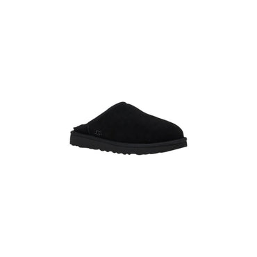 UGG Black Suede Leather Clogs