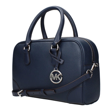Michael Kors Blue Leather Handbags
