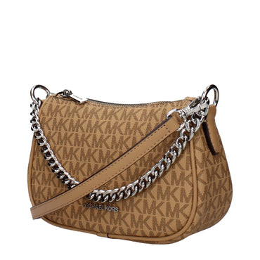 Michael Kors Brown Fabric Handbags