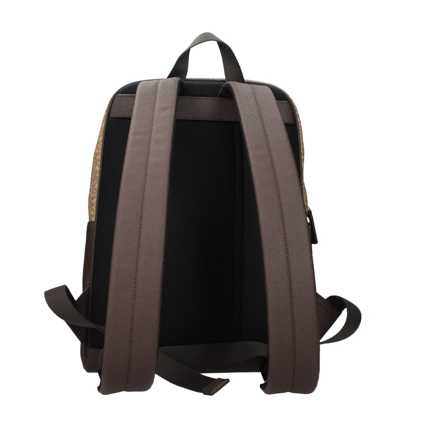Michael Kors Brown Fabric Backpacks