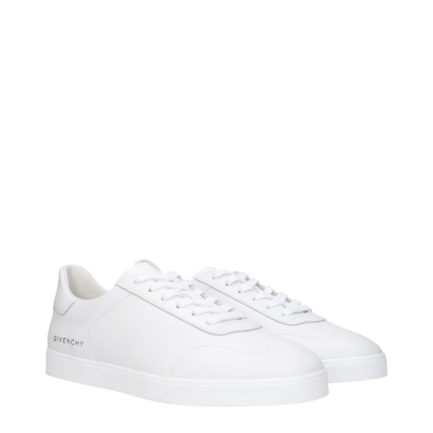 Givenchy White Leather Low Tops