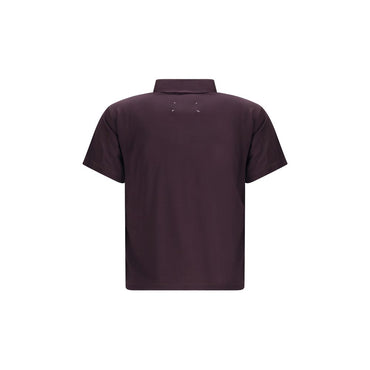 Margiela Semi-sheer polo Shirt