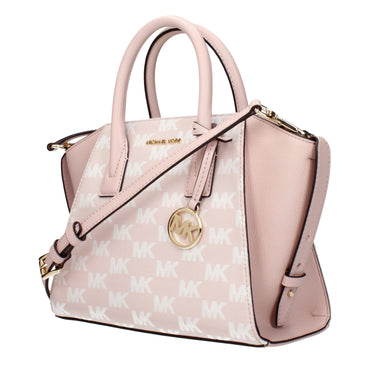 Michael Kors Pink Fabric Handbags