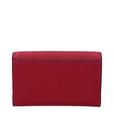 Michael Kors Red Leather Wallets